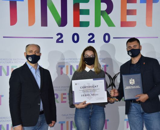 Premiului național pentru dezvoltarea sectorului de tineret, ediția 2020